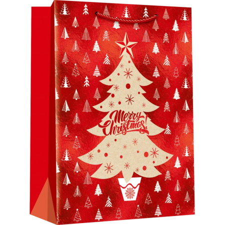SACOSA CADOU CRACIUN 18*23*10CM DELUXE PLUS M XMAS 71654 [4]