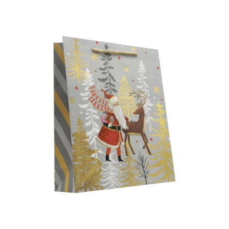 SACOSA CADOU CRACIUN 26*32*10CM DELUXE L XMAS 71653 [3]