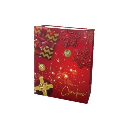SACOSA CADOU CRACIUN 30*42*12CM DELUXE JUMBO XMAS 71652 [4]