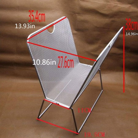 Suport Reviste Metal Argintiu 22661S [3]