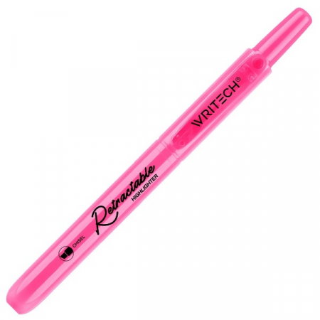 Textlinere - EU TEXTMARKER RETRACTABIL WRITECH VF.TESIT 1-4MM ROZ FLUO 260005