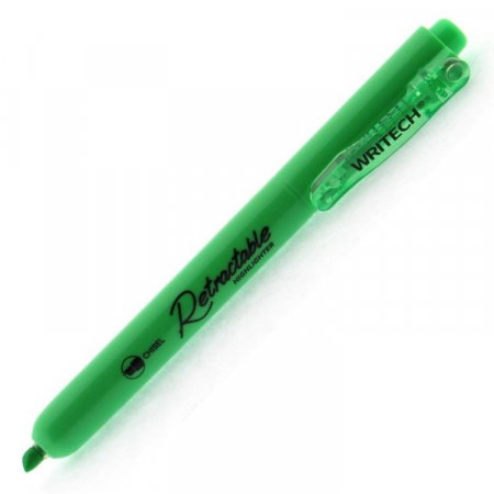 Textlinere - EU TEXTMARKER RETRACTABIL WRITECH VF.TESIT 1-4MM VERDE FLUO 260003