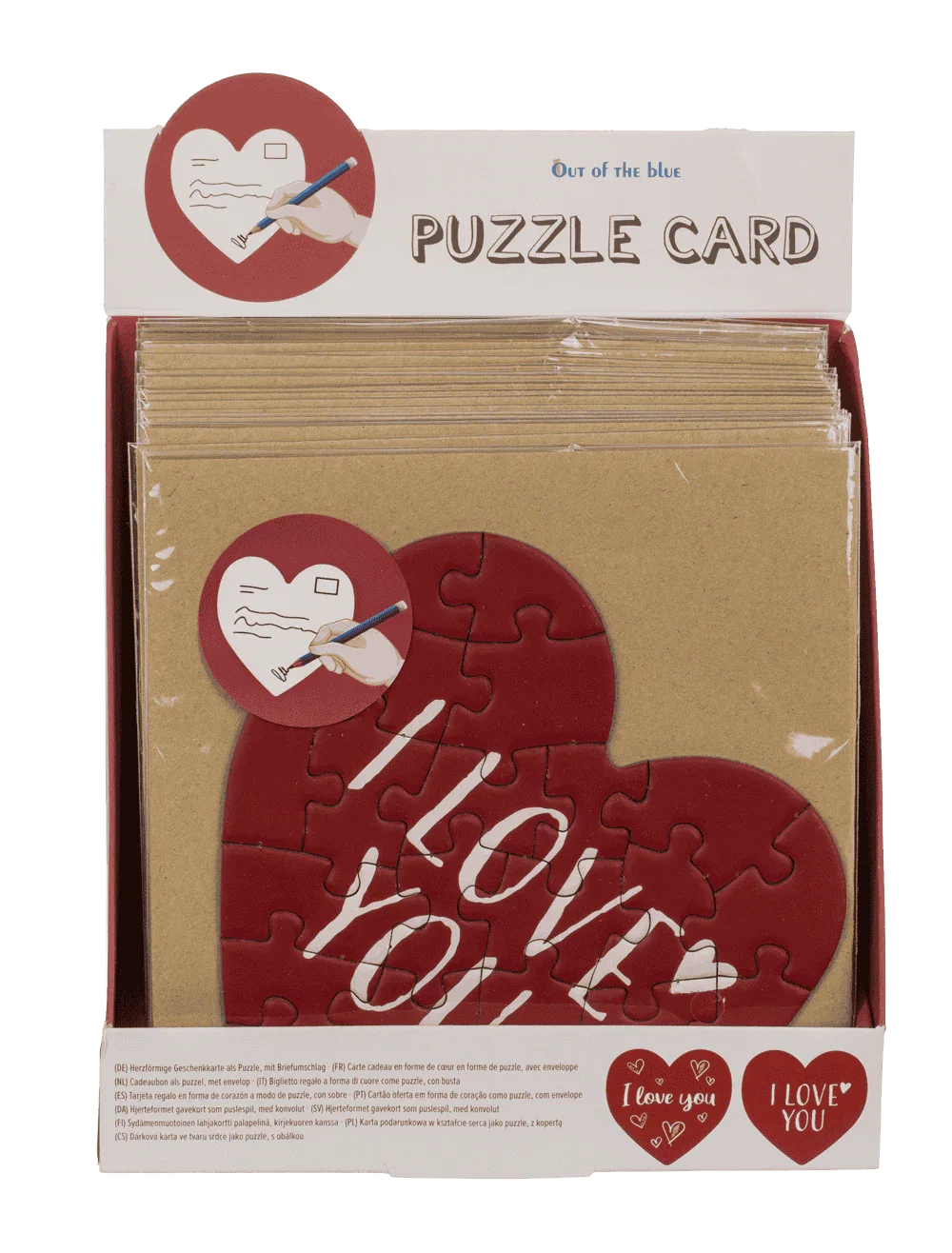 FELICITARE PUZZLE + PLIC, I LOVE YOU 180801 [6]