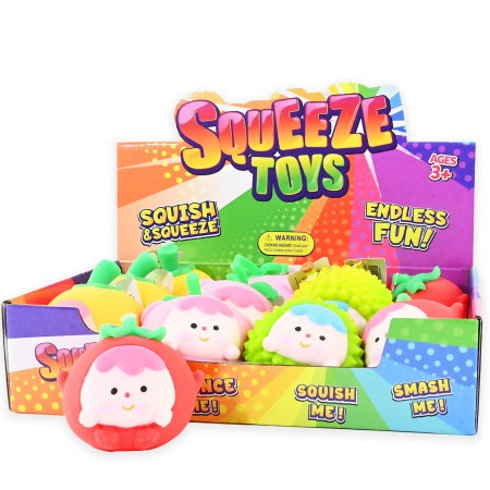 Figurină Squishy 10cm Fruct cu Față Haioasă 54716 - ipb.ro [1]