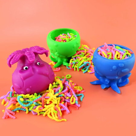 Figurină Squishy 7cm Viermi Magici în Caracatiță 41100 - ipb.ro [0]