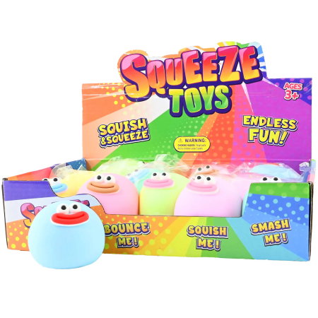 Figurină Squishy 7cm Mingiuță Față Zâmbăreață 41671 - ipb.ro [1]
