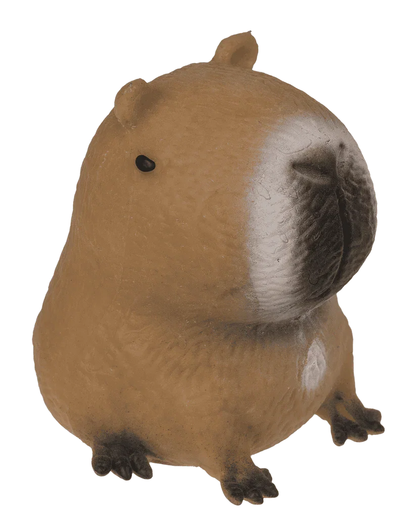 FIGURINA SQUISHY CU NISIP KINETIC 6.5CM CAPYBARA 62/6305 [3]