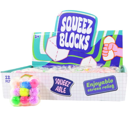 Figurina Squishy Cub Roz 6cm 54651 - Antistres [1]
