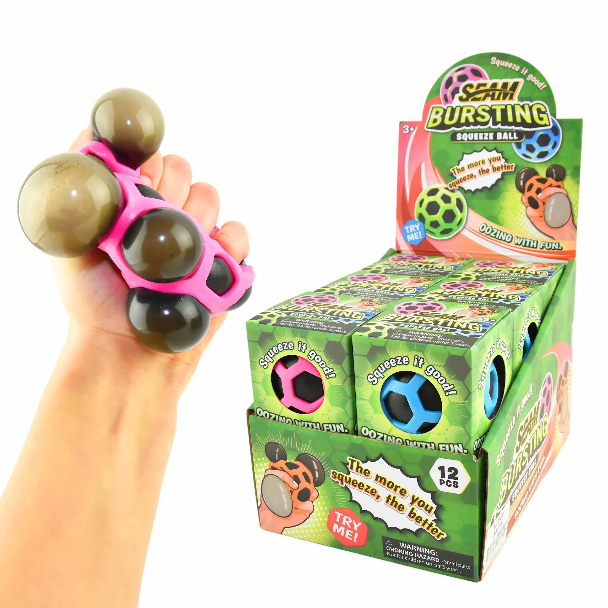 Figurina Squishy Minge Fotbal 7.5cm 54185 - Asortat [1]