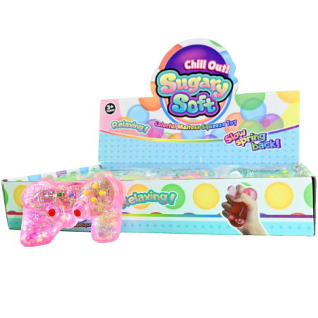 Figurină Squishy Sugar Gamepad 10.5cm cu Glitter - ipb.ro [1]