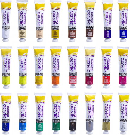 FIL CULORI ACRIL DALER ROWNEY GRADUATE 22ML 24/SET 123900024 [5]
