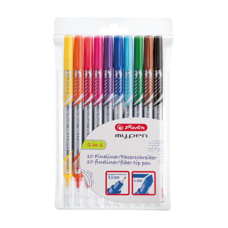Fineliner și Carioca Herlitz My.pen 10 Set 11367232 [3]