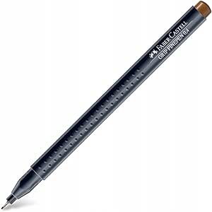 INSTRUMENTE DE SCRIS - Fineliner Faber-Castell Grip 0.4mm Maro
