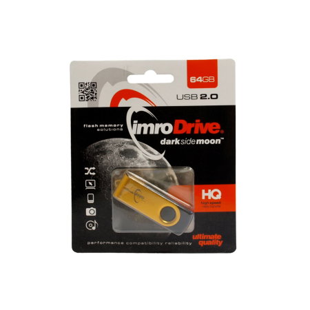 ACCESORII IT - Stick USB 2.0 64GB Axis Gold GoodRam DXTO-010723