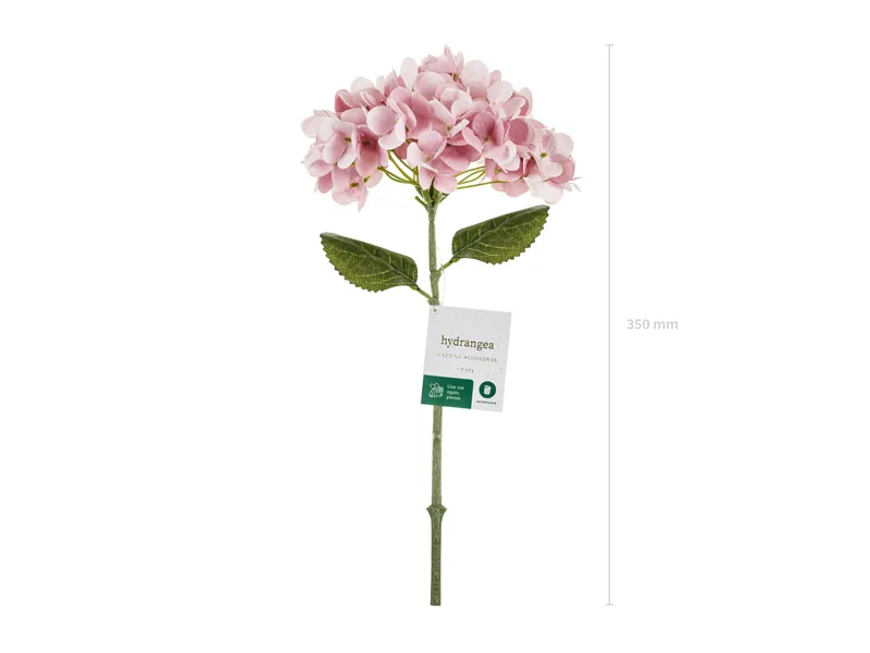 Hortensie Artificială Roz Deschis 35cm KWT7-081J [3]