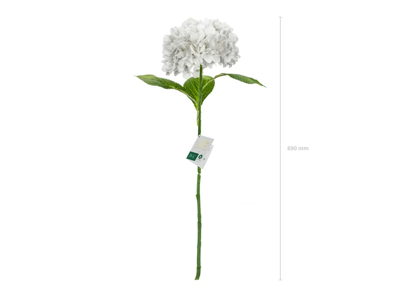 Hortensie Premium Albă 69cm KWT8-008 - Decor Lux [3]