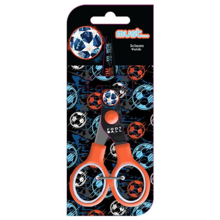 Foarfecă Metal 13.5cm Must Boy Football 000585148 [1]