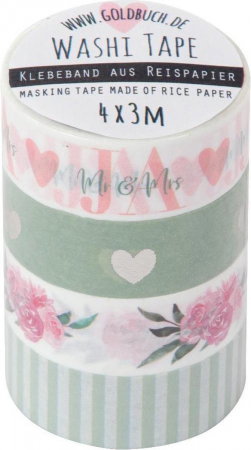 GB BANDA ADEZIVA DECORATIVA 15MM*3M TAPE LOVE MR&MRS 10628/10629 [1]