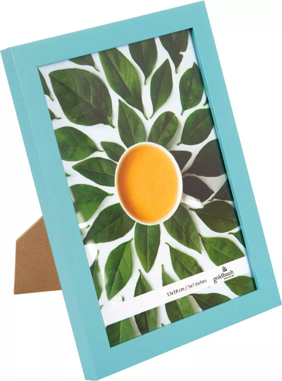 GB RAMA FOTO LEMN CU SUPORT 13*18CM SUMMER TURQUOISE 920463 [1]