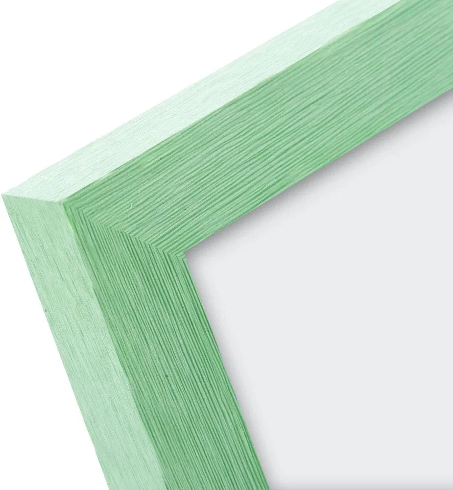 GB RAMA FOTO PLASTIC CU SUPORT 13*18CM ASPECT LEMN COLOR UP VERDE MENTA 910403 [3]
