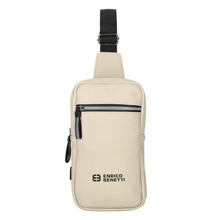 Geantă Crossbody Impermeabilă Enrico Benetti Bergen Taupe Light [1]
