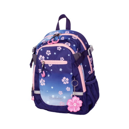 Ghiozdane, Rucsacuri, Trolere - Ghiozdan Grădiniță Schneiders Blue Bloom, 11L