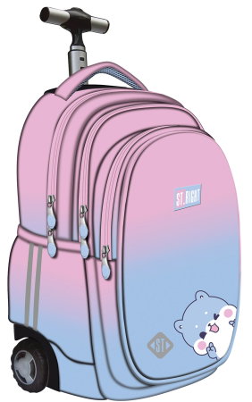 Ghiozdane, Rucsacuri, Trolere - Ghiozdan Troler St.Right TB-01 Blue Hamster 26L - 300707 -