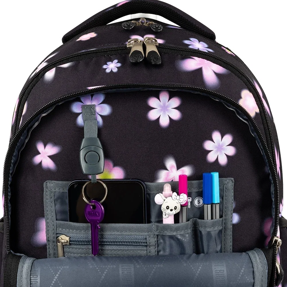 Ghiozdan Troler St.Right TB-01 Flower Mood 26L - 300745 [4]