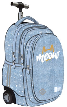Ghiozdane, Rucsacuri, Trolere - Ghiozdan Toler St.Right TB-01 Meow Mood 26L - 300998