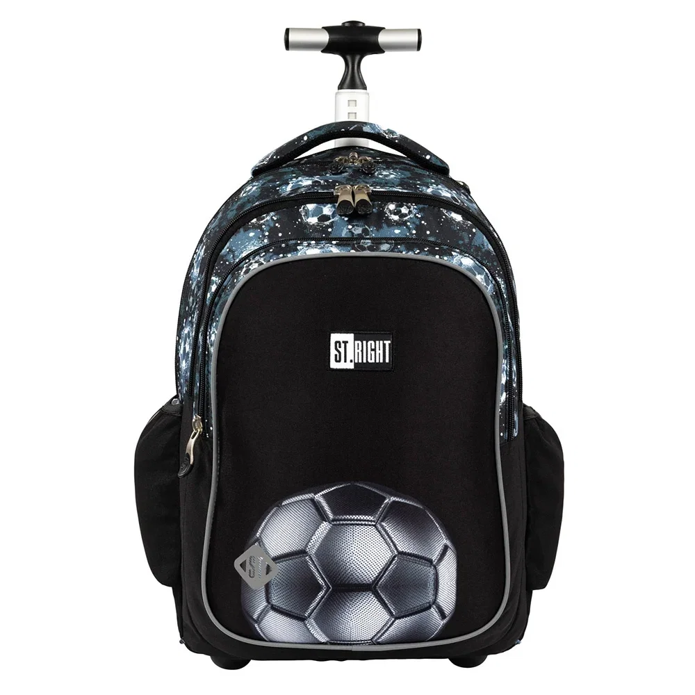 Ghiozdane, Rucsacuri, Trolere - Ghiozdan Troler St.Right TB-01 Silver Goal 26L - 300837