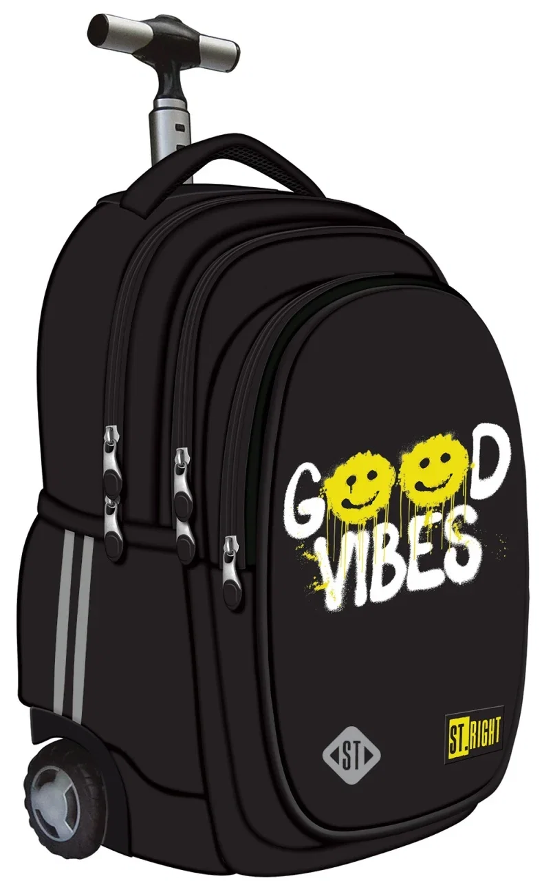 RECHIZITE SCOLARE IPB - Ghiozdan Troler St.Right TB-01 Positive Attitude 26L - 300790 -