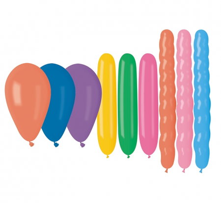Baloane latex - GOD BALOANE Balloons Premium, various shapes, 15/set GB/PG33