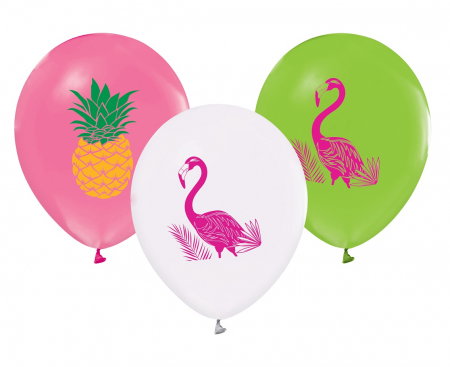 GOD BALOANE LATEX Flamingo&Pineapple, 30cm 5/set GZ-FLA5 [1]