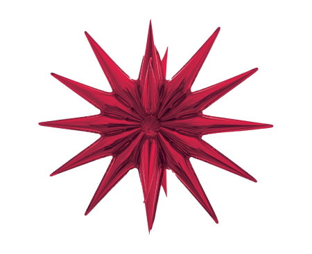 BALON FOLIE ALUMINIU Star 3D, red, 50cm FG-G3CW [1]