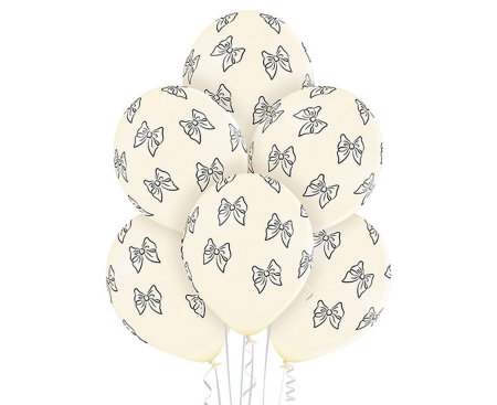 BALON LATEX D11, HEARTS VANILLA, 30CM, 1C5S, 6/SET BRP_5000869 [1]