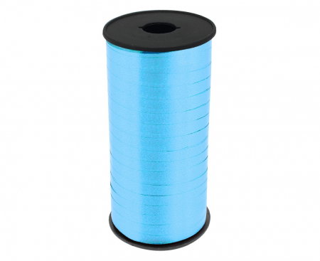 Snur Rafie pentru flori - GOD BANDA DECOR LUCIOASA 0.5cm*92m, albastru deschis GT-1P13
