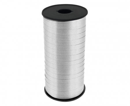 Snur Rafie pentru flori - GOD BANDA DECOR LUCIOASA 0.5cm*92m, argintie GT-1P12