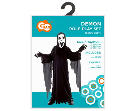 COSTUM PENTRU COPII 120/130CM DEMON SL-DM12 [4]