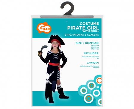 GOD COSTUM PT COPII 110/120 CM, PIRAT SL-PA11 [1]