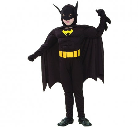 Costume Party - GOD COSTUM PT COPII 120/130 CM, BATMAN SL-NI12