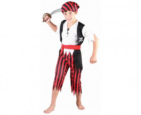 Costume Party - GOD COSTUM PT COPII 120/130 CM, CAPTAIN SL-PV12