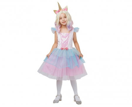Costume Party - GOD COSTUM PT COPII 120/130 CM PRINCESS UNICORN SL-UN12