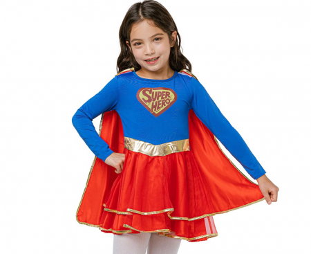 GOD COSTUM PT COPII 130/140 CM, SUPER HERO GIRL SL-SA13 [1]