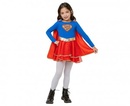 ARTICOLE PARTY - GOD COSTUM PT COPII 130/140 CM, SUPER HERO GIRL SL-SA13