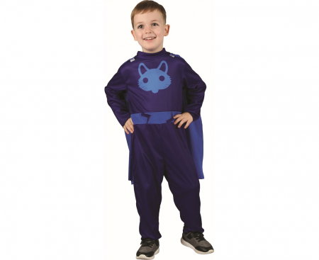 Costume Party - GOD COSTUM PT COPII  98/104 CM SUPER EROU BLUE SL-BN98