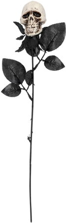 DECORATIUNE HALLOWEEN MIX FLORI, 5 MODELE 45CM 72149 [2]