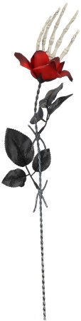 DECORATIUNE HALLOWEEN MIX FLORI, 5 MODELE 45CM 72149 [3]