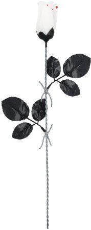 DECORATIUNE HALLOWEEN MIX FLORI, 5 MODELE 45CM 72149 [1]