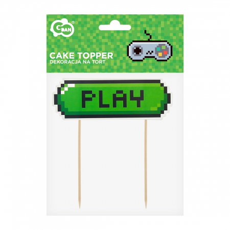GOD DECORATIUNI DIN LEMN PENTRU TORT GAME ON - PLAY 15CM PF-DTGP [2]