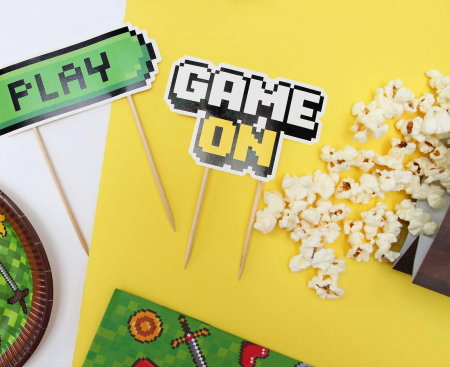 GOD DECORATIUNI DIN LEMN PENTRU TORT GAME ON - PLAY 15CM PF-DTGP [3]